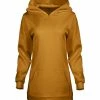 Lily | Gold Kangaroo-Pocket Hoodie - Plus
