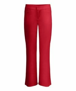 Lily | Red Pull-On Pants - Women