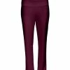 Lily | Wine Yoga Pants - Plus