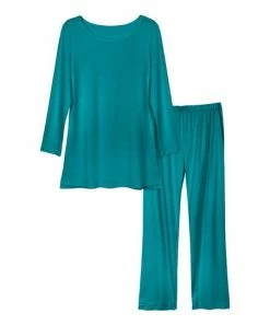 Lily | Turquoise Tunic & Lounge Pants - Women