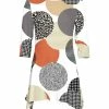Lily | White & Orange Dots Sidetail Tunic - Women