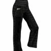 Lily | Black & Gray Snake Pocket Yoga Pants - Plus