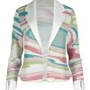 Lily | Rose & Teal Abstract Blazer - Women