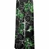 Lily | Black & Green Floral High-Waist Palazzo Pants - Women