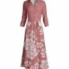 Lily | Pink & White Floral Belted Maxi Shirt Dress - Women & Plus