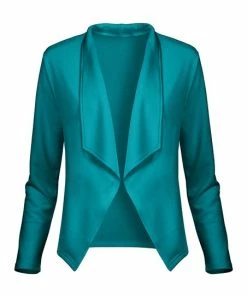 Lily | Turquoise Blazer - Plus