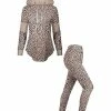 Lily | Taupe & Black Cheetah Hoodie & Leggings Set - Women
