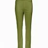 Lily | Olive Solid Pocket Pants - Women