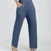 Lily | Blue Pocket Lounge Pants - Women