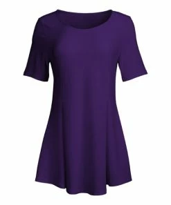 Lily | Purple Swing Tunic - Women & Plus