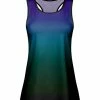 Lily | Green & Purple Ombré Racerback Tunic - Women