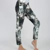 Lily | Gray & Black Tie-Dye Pocket Leggings - Plus