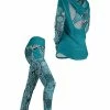 Lily | Turquoise Paisley Hoodie & Leggings - Women & Plus