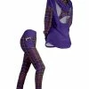 Lily | Purple Plaid Hoodie & Leggings - Women & Plus