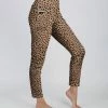 Lily | Beige & Black Cheetah Pocket Leggings - Women