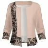 Lily | Cream & Black Floral Open Cardigan - Women