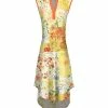 Lily | Yellow & Orange Floral Hi-Low Maxi Dress - Women & Plus