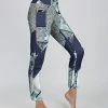 Lily | Blue & Gray Patchwork Pocket Leggings - Women & Plus