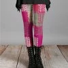 Lily | Fuchsia & Gray Knit-Print Leggings - Women & Plus