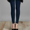 Lily | Navy Solid Leggings - Women & Plus