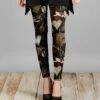 Lily | Brown Heart Graffiti Leggings - Women & Plus