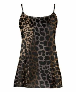 Lily | Black & Brown Leopard Camisole - Women