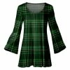 Lily | Green & Black Plaid Tunic - Women & Plus