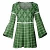 Lily | Green Geometric Tunic - Women & Plus