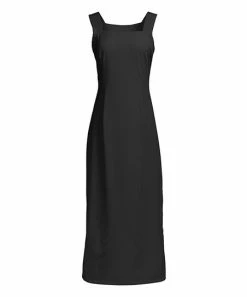 Lily | Black Sleeveless Maxi Dress - Women & Plus