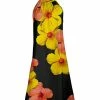Lily | Black & Yellow Floral Sleeveless Yoke Dress - Women & Plus