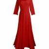 Lily | Red Handkerchief Dress - Women
