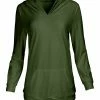 Lily | Green Pullover Hoodie - Women