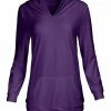 Lily | Purple Pullover Hoodie - Women & Plus