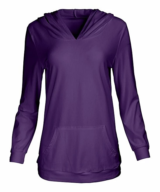 Lily | Purple Pullover Hoodie - Women & Plus 1 Lily | Purple Pullover Hoodie - Women & Plus