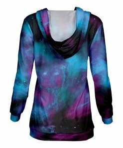 Lily | Purple & Blue Abstract Hoodie - Plus 3 Lily | Purple & Blue Abstract Hoodie - Plus -Cheap Lily Store zu60818120 alt 1 tm1537568743