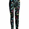Lily | Red Christmas Light Leggings - Women