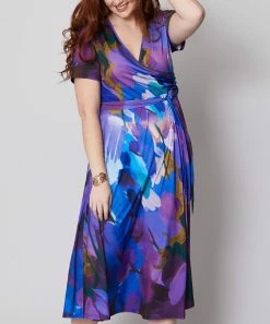 Lily | Purple Paint Wrap Maxi Dress - Women & Plus 5 Lily | Purple Paint Wrap Maxi Dress - Women & Plus -Cheap Lily Store zu70963099 main tm1580152163