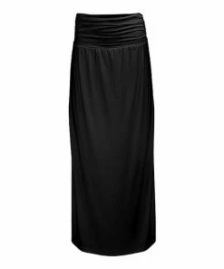 Lily | Black Maxi Skirt - Women