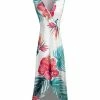 Lily | Teal & Pink Sleeveless Hi-low Maxi Dress - Women & Plus