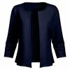 Lily | Navy Open Cardigan - Women