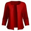 Lily | Red Open Cardigan - Women & Plus