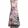 Lily | Pink & Purple Floral Sleeveless Hi-Low Dress - Women & Plus