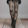 Lily | Brown & Black Paisley Leggings - Women & Plus
