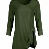 Lily | Green Tied-Hem Tunic - Women & Plus