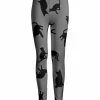 Lily | Gray & Black Cat Leggings - Women & Plus