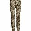 Lily | Brown & Beige Leopard Leggings - Women