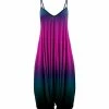 Lily | Pink & Turquoise Ombré Harem Jumpsuit - Women