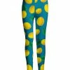 Lily | Blue & Yellow Lemons Leggings - Women