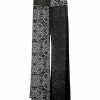 Lily | Black & White Mandala Wide-Band Palazzo Pants - Women