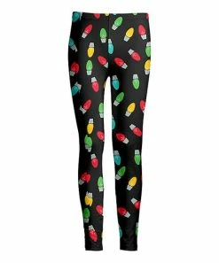 Lily | Black & Blue Lights Leggings - Women & Plus